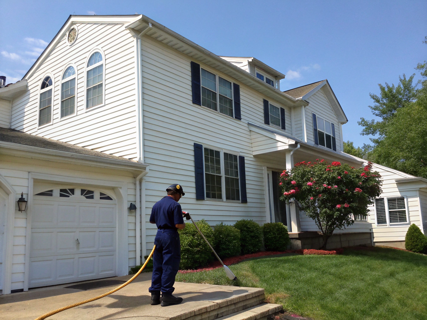 Residential house washing in Eastern Idaho